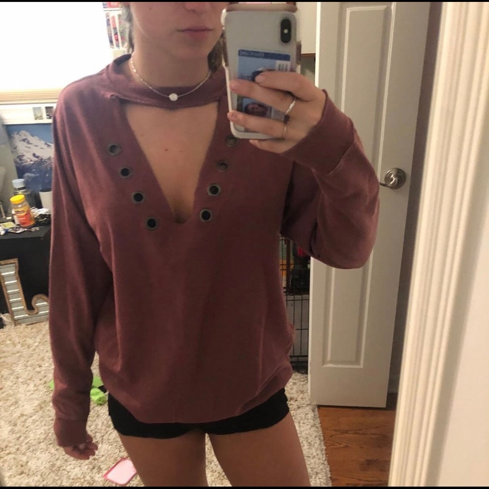 Pink Sweater